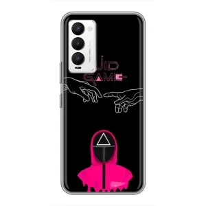 Чехол Гра в кальмара для Tecno Camon 18 / Camon 18P (Минимализм Игра кальмара)