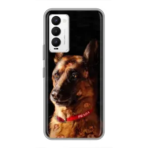 Чехлы с картинками животных Tecno Camon 18 / Camon 18P (Овчарка)