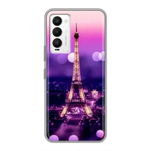Чохол Ейфелева Вежа Tecno Camon 18 / Camon 18P - (AlphaPrint)