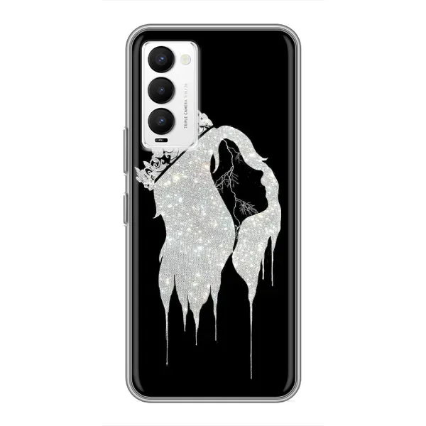 Чехол с принтом «Принцесса» для TECNO Camon 18 / Camon 18P