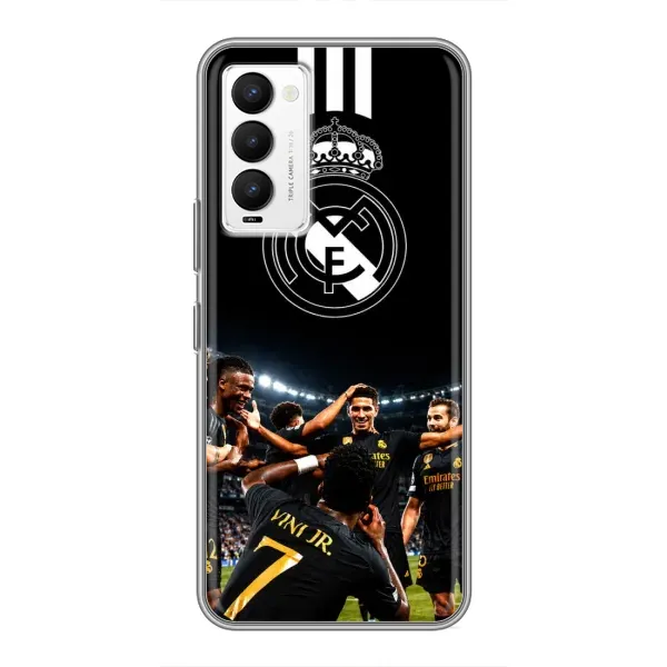 Чехол с принтом «ФК Реал Мадрид» для TECNO Camon 18 / Camon 18P