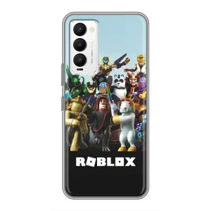 Чехлы с топовыми принтами для Техно Камон 18 / Камон 18п (ROBLEX)