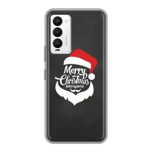 Рождественские Чехлы для Tecno Camon 18 / Camon 18P (VPrint) (Санта Крисмас)