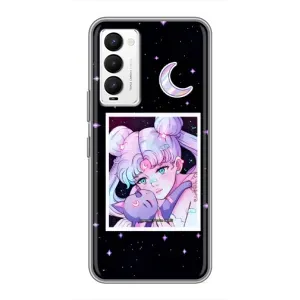 Чехлы Персонажи Аниме Наруто для Tecno Camon 18 / Camon 18P (AlphaPrint) (Сейлор Мун)