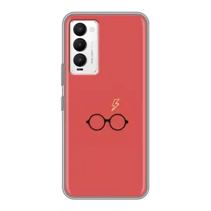Чехлы с Гарри Поттером для Tecno Camon 18 / Camon 18P (AlphaPrint) (шрам и очки)