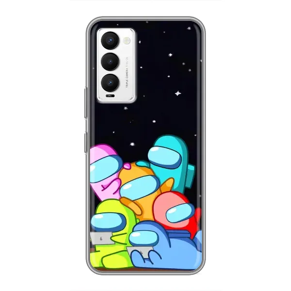 Чехол с принтом «Скины в космосе» для TECNO Camon 18 / Camon 18P Чехол с принтом «Скины в космосе» для TECNO Camon 18 / Camon 18P