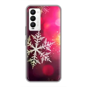 Чехол с принтом «Снежинка» для TECNO Camon 18 / Camon 18P