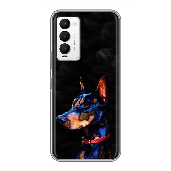 Чехол с принтом «Собака» для TECNO Camon 18 / Camon 18P