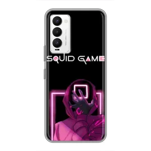 Чехол Гра в кальмара для Tecno Camon 18 / Camon 18P