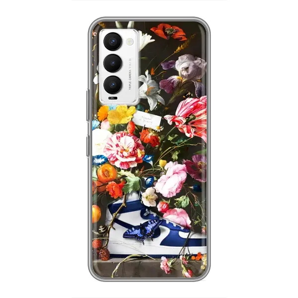 Чехол с принтом «Стиль Найк» для TECNO Camon 18 / Camon 18P