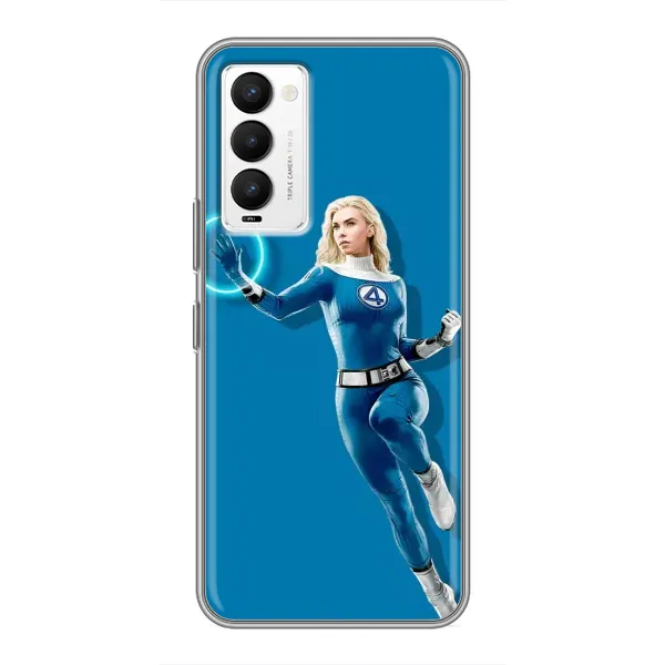 Чехол с принтом «Сью Сторм полет» для TECNO Camon 18 / Camon 18P