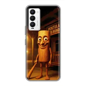 Чехол с мемом Тралалело тралала на Tecno Camon 18 / Camon 18P (Тунг тунг сахур)