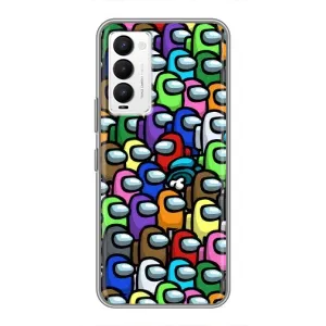 Чехол Амонг Ас для Tecno Camon 18 / Camon 18P (AlphaPrint) (Убит)
