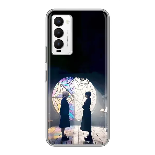 Чехол с принтом «Уэнздей и Инид» для TECNO Camon 18 / Camon 18P