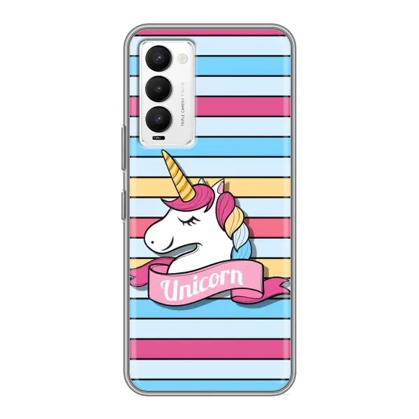 Чохол з принтом «Unicorn» для TECNO Camon 18 / Camon 18P