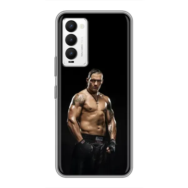 Чохол з принтом «Чемпіон Олександр Усик» для TECNO Camon 18 / Camon 18P