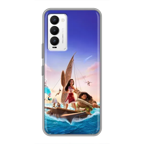 Чехол с принтом «Команда Ваяна Мауи» для TECNO Camon 18 / Camon 18P