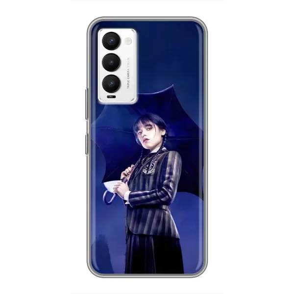 Чехол с принтом «Венсдей» для TECNO Camon 18 / Camon 18P