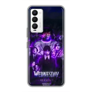 Чехол с дизайном Венздей 2 на Tecno Camon 18 / Camon 18P