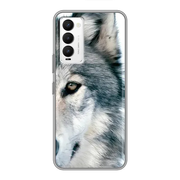 Чехол с принтом «Волк» для TECNO Camon 18 / Camon 18P