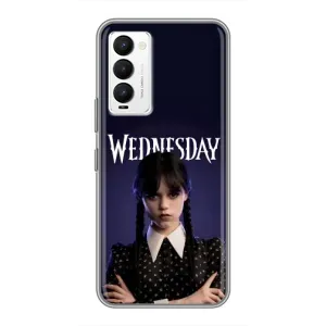 Чехлы Венсдей на Tecno Camon 18 / Camon 18P Уэнсдей (AlphaPrint) (Wednesday)