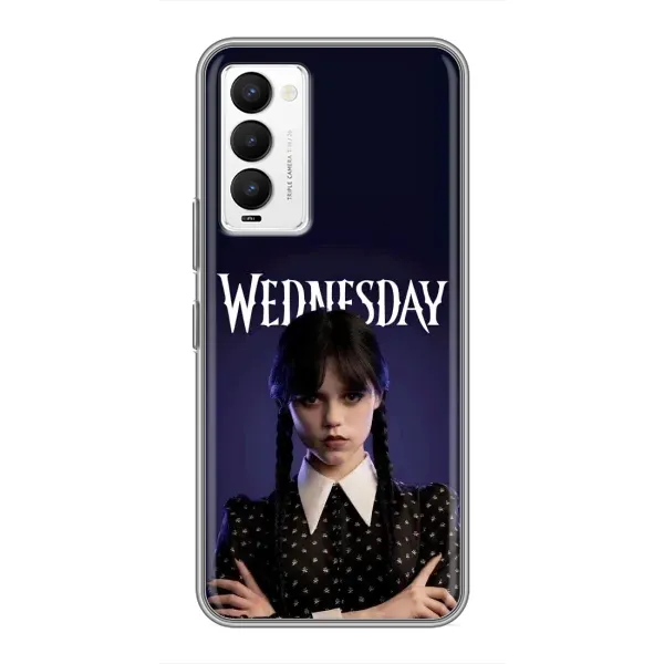 Чехол с принтом «Wednesday» для TECNO Camon 18 / Camon 18P