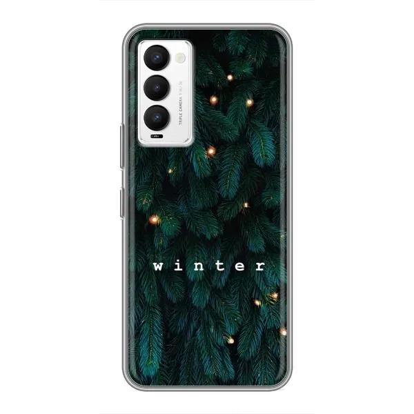 Чехол с принтом «Winter» для TECNO Camon 18 / Camon 18P