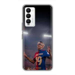 Чохол з футболістом Ламін Ямаль Tecno Camon 18 / Camon 18P (Ямаль на стадіоні)