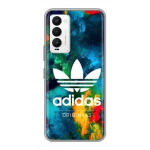 Чехлы Адидас для Tecno Camon 18 / Camon 18P (AlphaPrint)