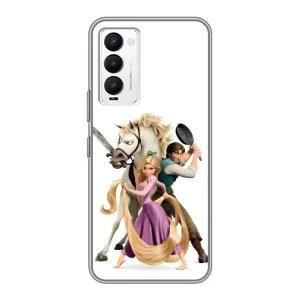 Чехол Рапунцель для Tecno Camon 18 / Camon 18P