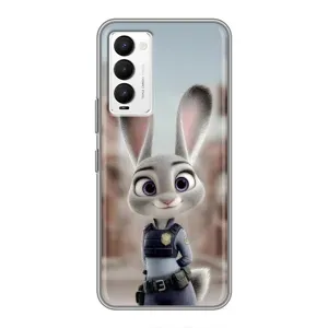 Чехол Зоотрополіс на Tecno Camon 18 / Camon 18P (Офицер Джуди Хоппс)
