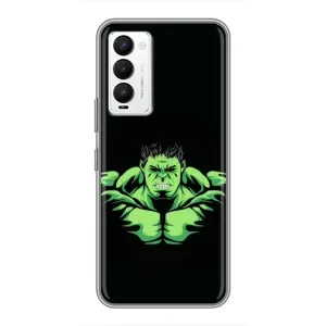 Чехлы с героями Марвел Tecno Camon 18 / Camon 18P (VPrint) (Зелёный Халк)