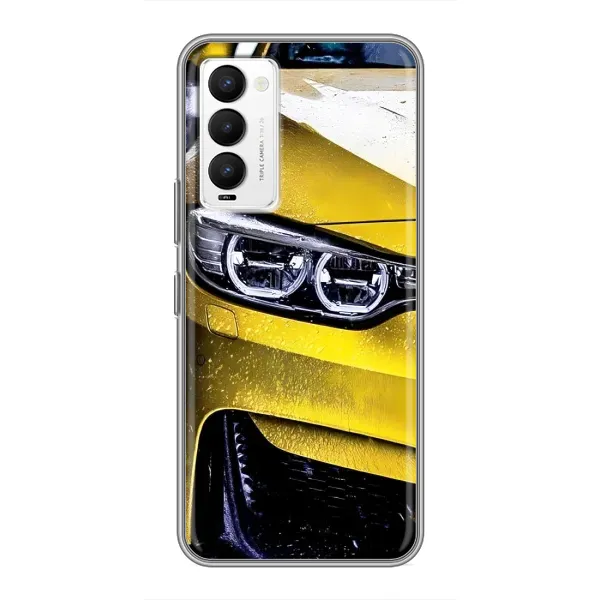 Чехол с принтом «Желтая машина» для TECNO Camon 18 / Camon 18P