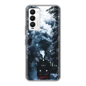 Чехол с принтом «Зимний поезд» для TECNO Camon 18 / Camon 18P