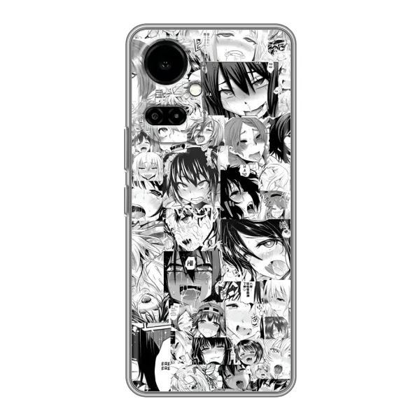 Чехол с принтом «Ahegao manga» для TECNO Camon 19 (CI6n) / 19 Pro (CI8n) Чехол с принтом «Ahegao manga» для TECNO Camon 19 (CI6n) / 19 Pro (CI8n)
