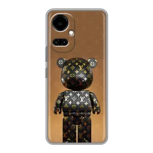 Чехлы для TECNO Camon 19 (CI6n) / 19 Pro (CI8n) - Bearbrick Louis Vuitton (PREMIUMPrint) (Bearbrick)