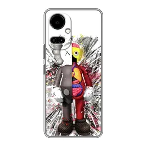 Чехлы для TECNO Camon 19 (CI6n) / 19 Pro (CI8n) - Bearbrick Louis Vuitton (PREMIUMPrint) (Беарбрик)