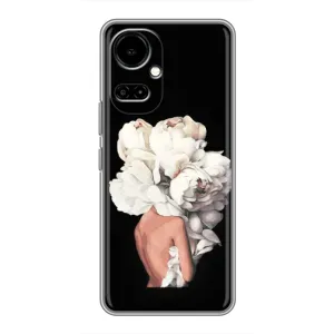 Чехлы (ART) Цветы на TECNO Camon 19 (CI6n) / 19 Pro (CI8n) (VPrint) (Білі квіти)