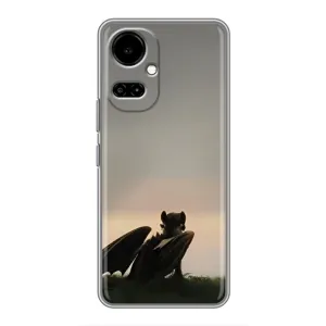 Чехол как приручить дракона на TECNO Camon 19 (CI6n) / 19 Pro (CI8n) (Беззубик)