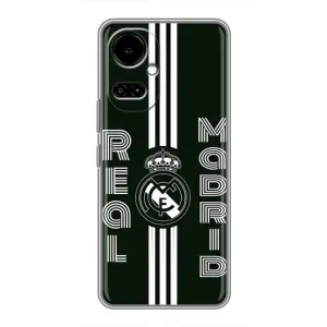 ФК Реал Мадрид чехлы для TECNO Camon 19 (CI6n) / 19 Pro (CI8n) (AlphaPrint) (черно белый Реал)