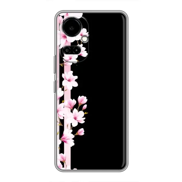 Чехол с принтом «Цветочки» для TECNO Camon 19 (CI6n) / 19 Pro (CI8n)