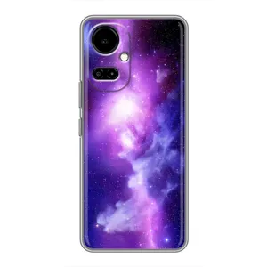 Космические Чехлы для ТЕКНО Камон 19 (СИ6н) / 19 Про (СИ8н) (VPrint) (Галактика)