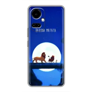 Чехол с принтом «Хакуна Матата» для TECNO Camon 19 (CI6n) / 19 Pro (CI8n)
