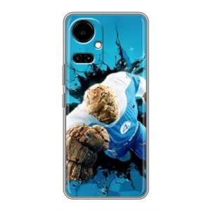 Чехол с принтом Фантастическая четверка для TECNO Camon 19 (CI6n) / 19 Pro (CI8n) (Существо Фантастическая Четверка)