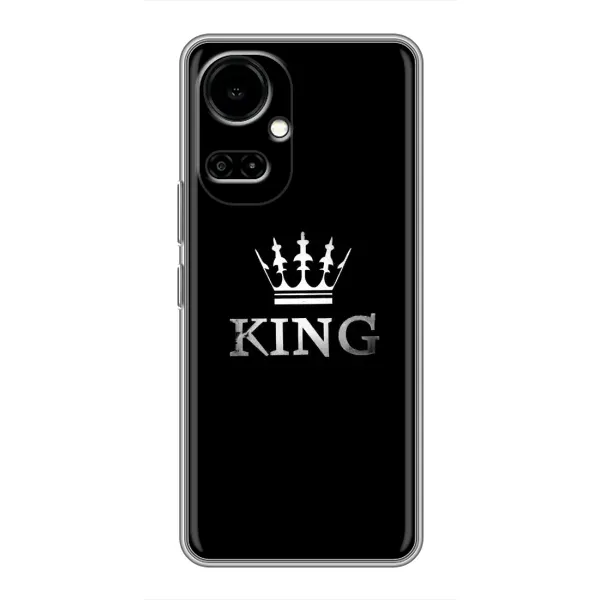 Чехол с принтом «KING» для TECNO Camon 19 (CI6n) / 19 Pro (CI8n)