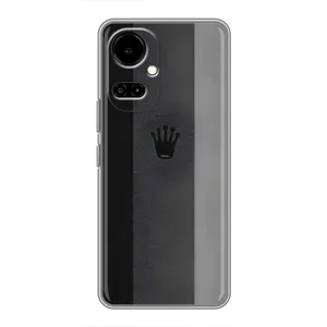 Чехол с принтом «Коронка» для TECNO Camon 19 (CI6n) / 19 Pro (CI8n)