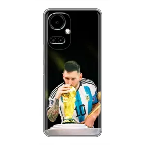 Чехлы для TECNO Camon 19 (CI6n) / 19 Pro (CI8n) (Leo чемпион) (AlphaPrint) (Кубок Месси)