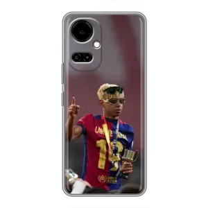 Чехол с футболистом Ламин Ямаль TECNO Camon 19 (CI6n) / 19 Pro (CI8n) (Lamine Yamal)