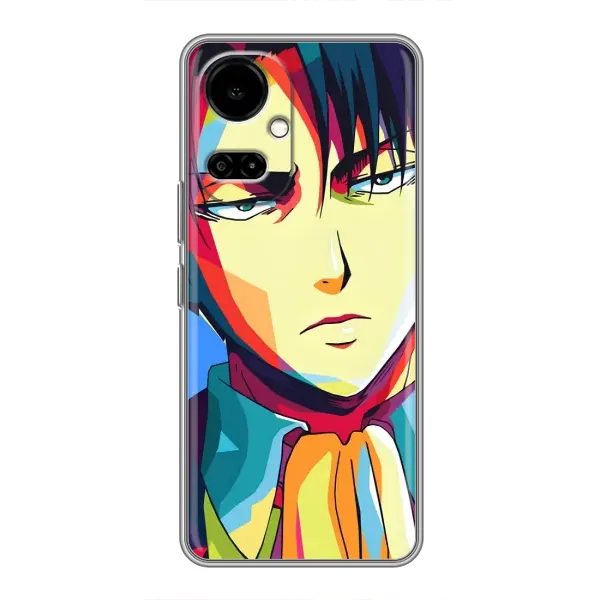 Чехол с принтом «Леви Аккерман» для TECNO Camon 19 (CI6n) / 19 Pro (CI8n) Чехол с принтом «Леви Аккерман» для TECNO Camon 19 (CI6n) / 19 Pro (CI8n)