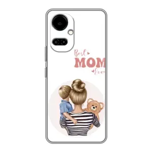 Чехлы для мамы на TECNO Camon 19 (CI6n) / 19 Pro (CI8n) (Мама и сын)